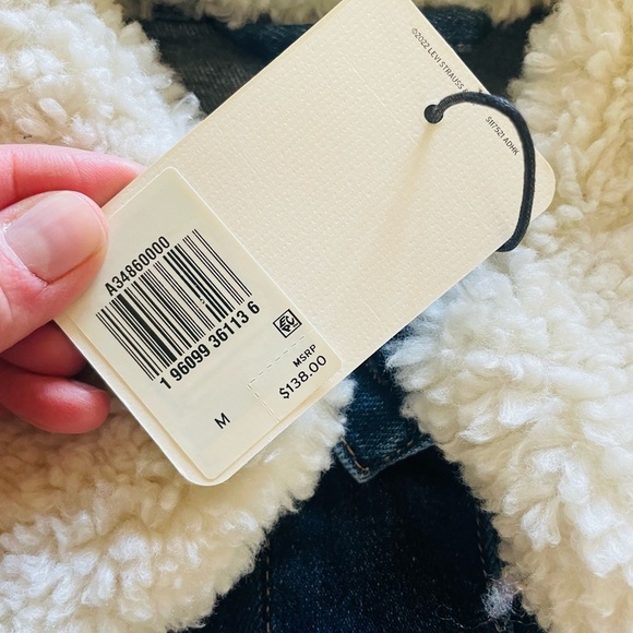 Levi's Baby Bubble Trucker Jacket NWT - Picture 7 of 15